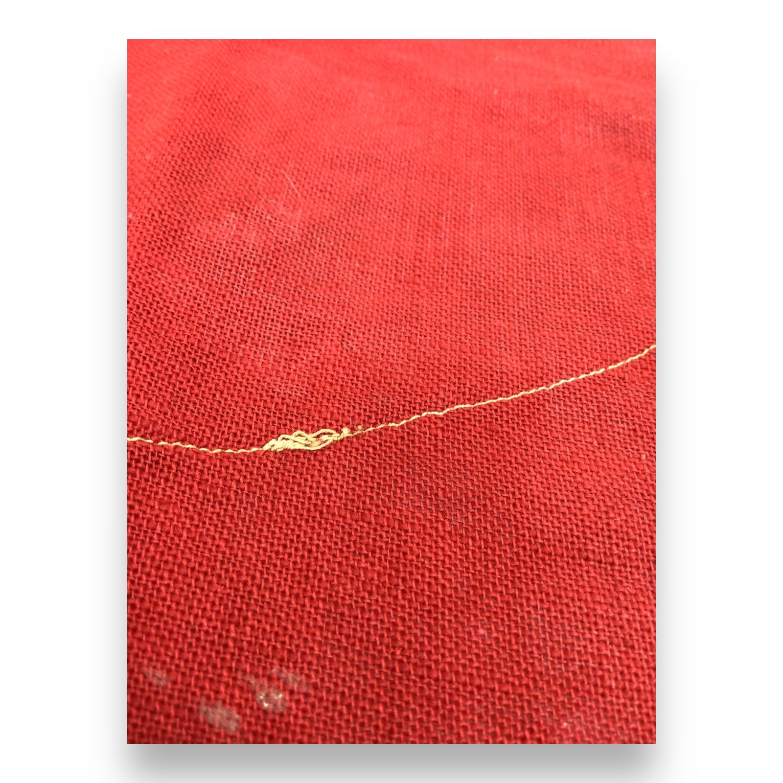 German WW2 NSDAP Insignia Flag Folded with Metal Ringlets