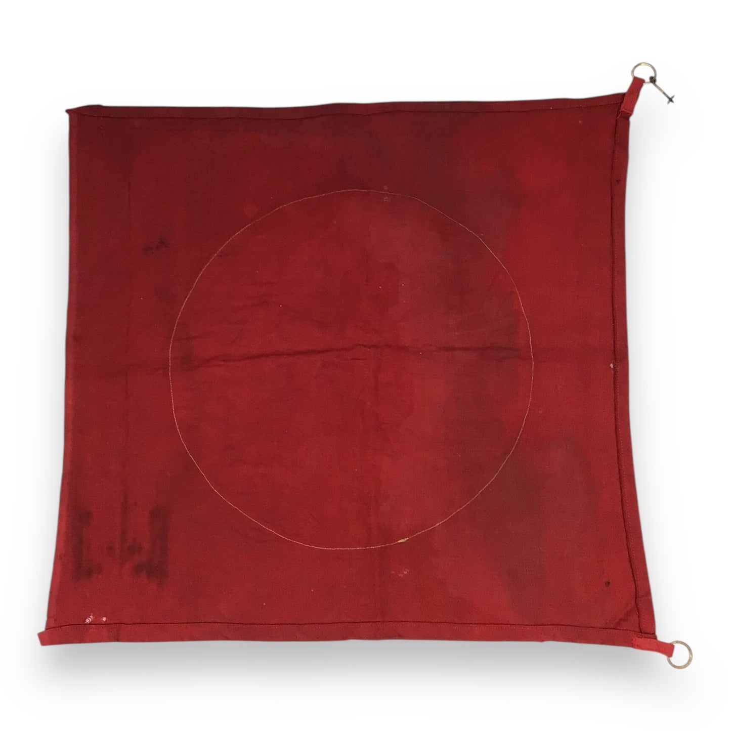 German WW2 NSDAP Insignia Flag Folded with Metal Ringlets