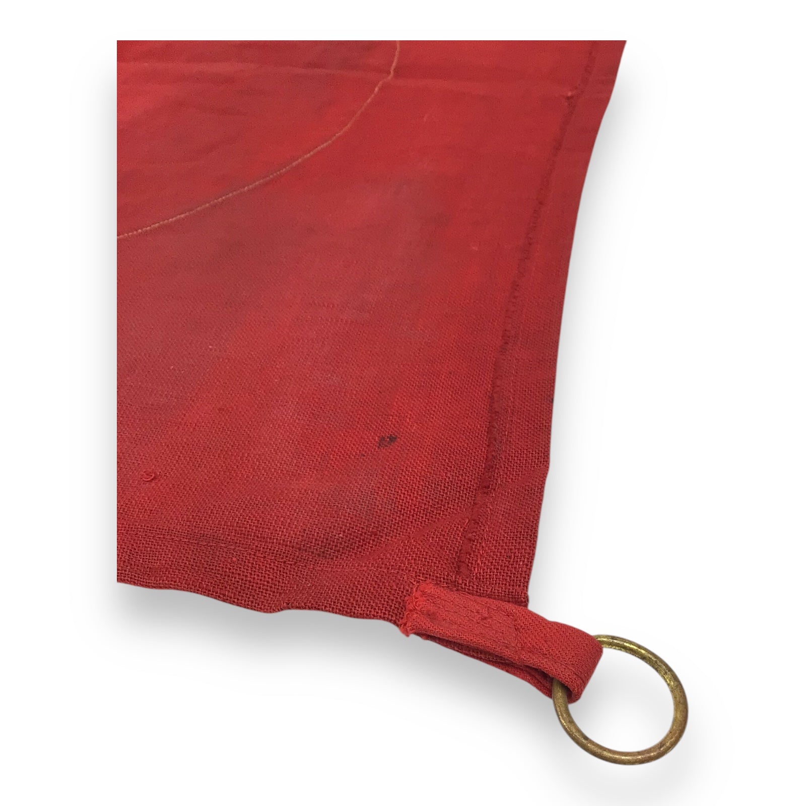 German WW2 NSDAP Insignia Flag Folded with Metal Ringlets