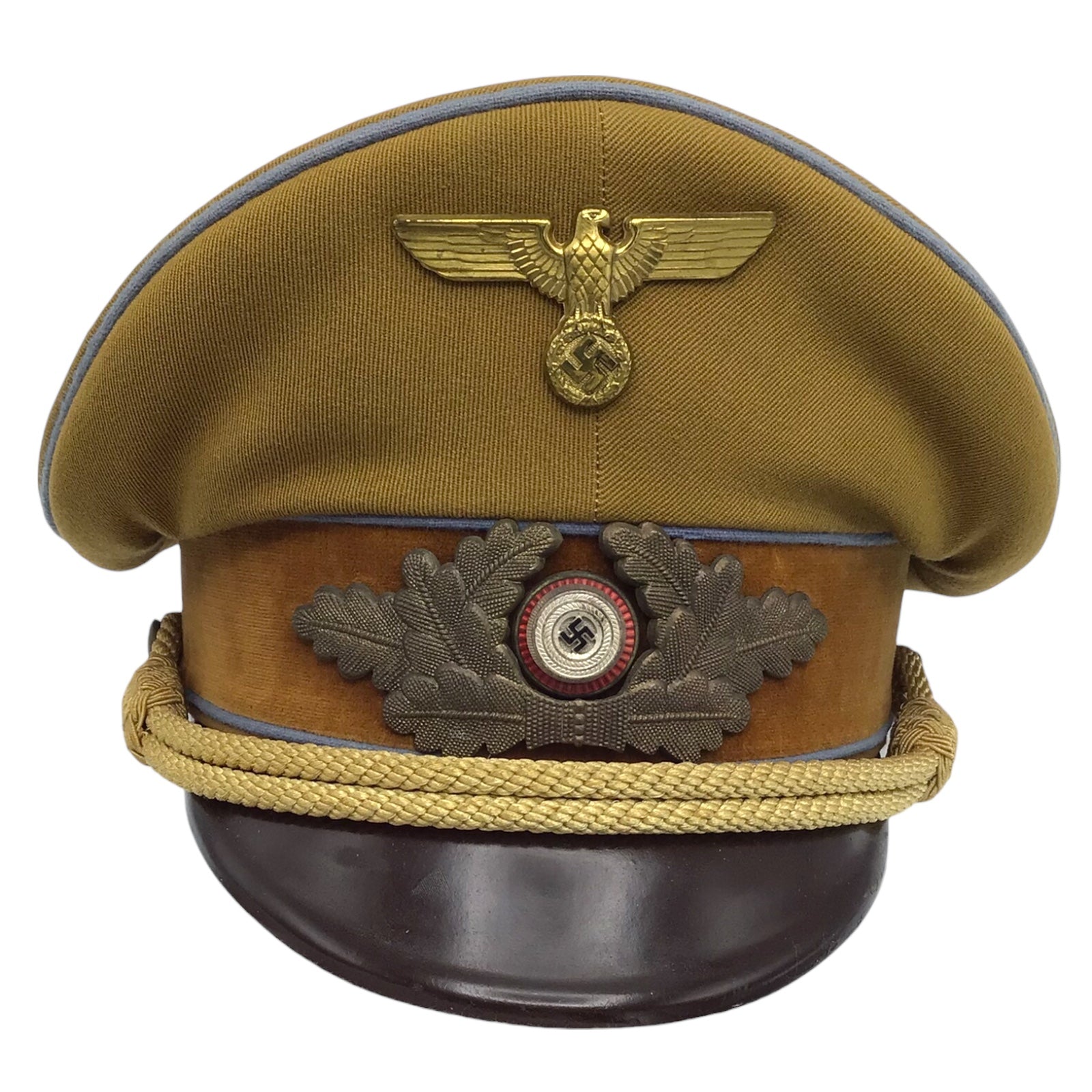 German WW2 NSDAP Ortsgruppe Political Leader’s Schirmmütze Visor Cap – Veteran Bring Back