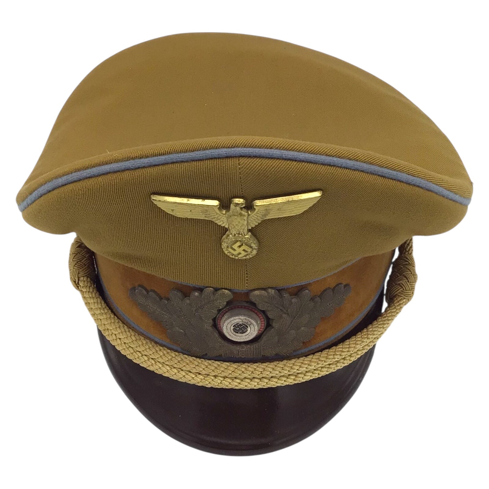 German WW2 NSDAP Ortsgruppe Political Leader’s Schirmmütze Visor Cap – Veteran Bring Back