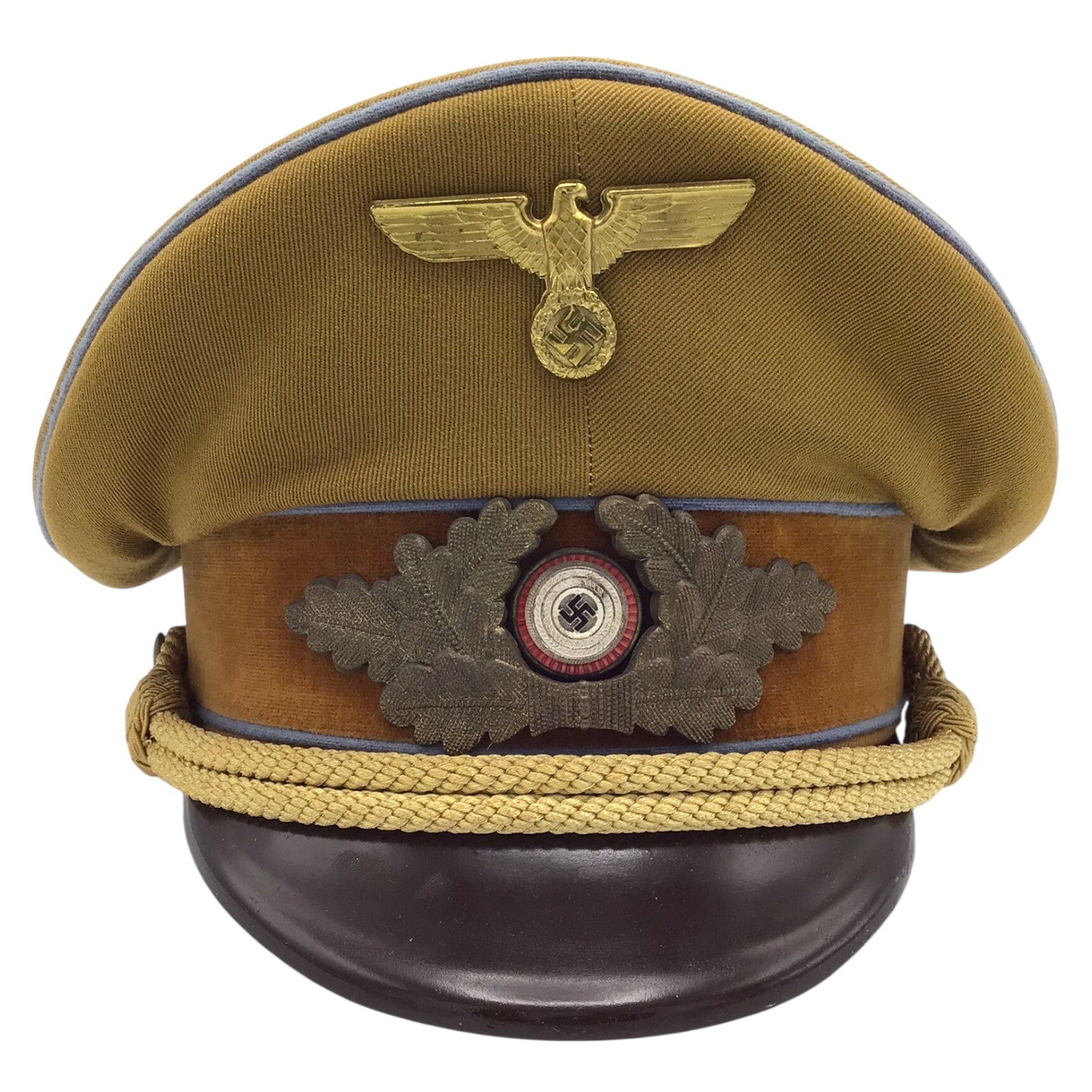 German WW2 NSDAP Ortsgruppe Political Leader’s Schirmmütze Visor Cap – Veteran Bring Back