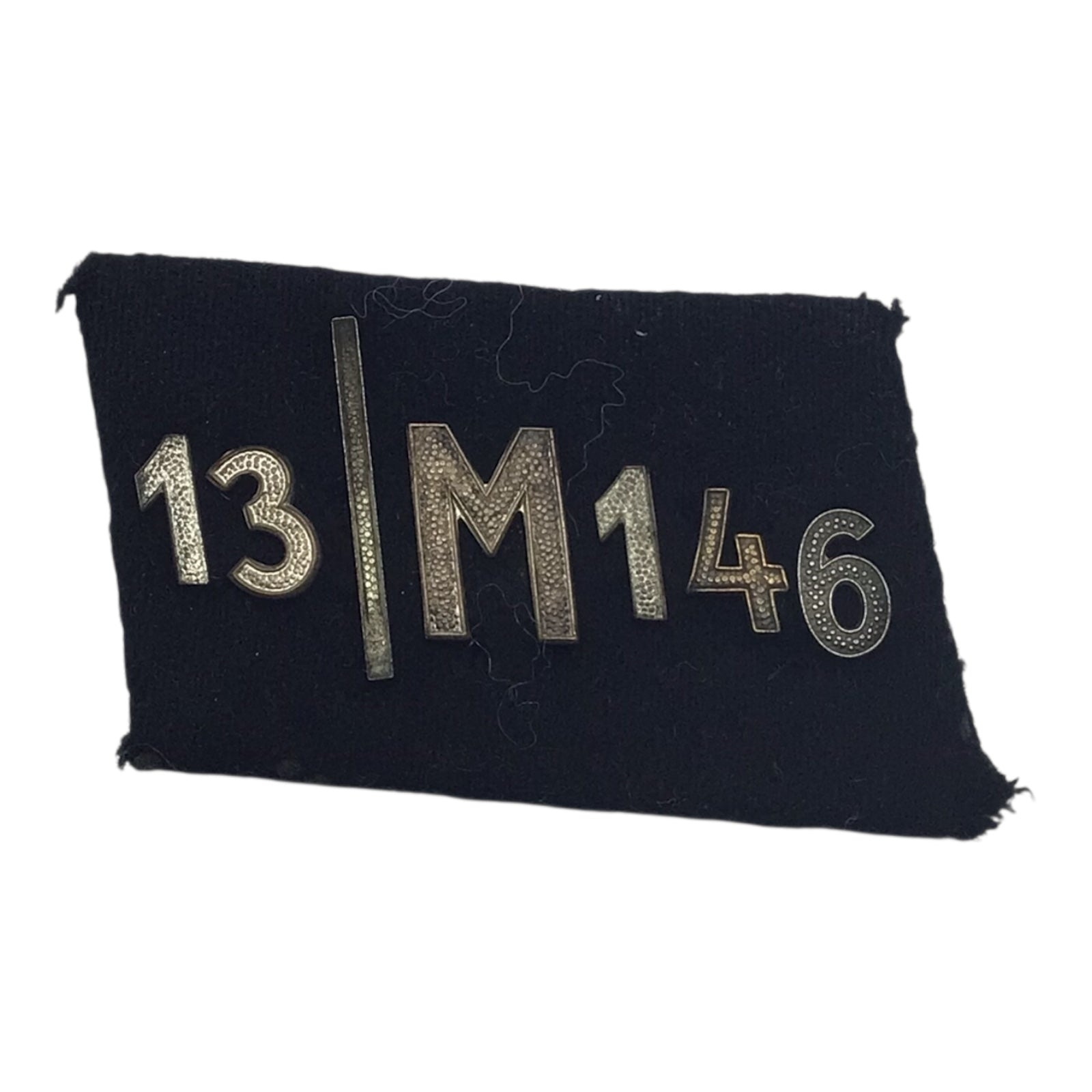 German WW2 NSKK Collar Tab 13/M146 (Sturm 13 Motor Standarte 146 Group ...
