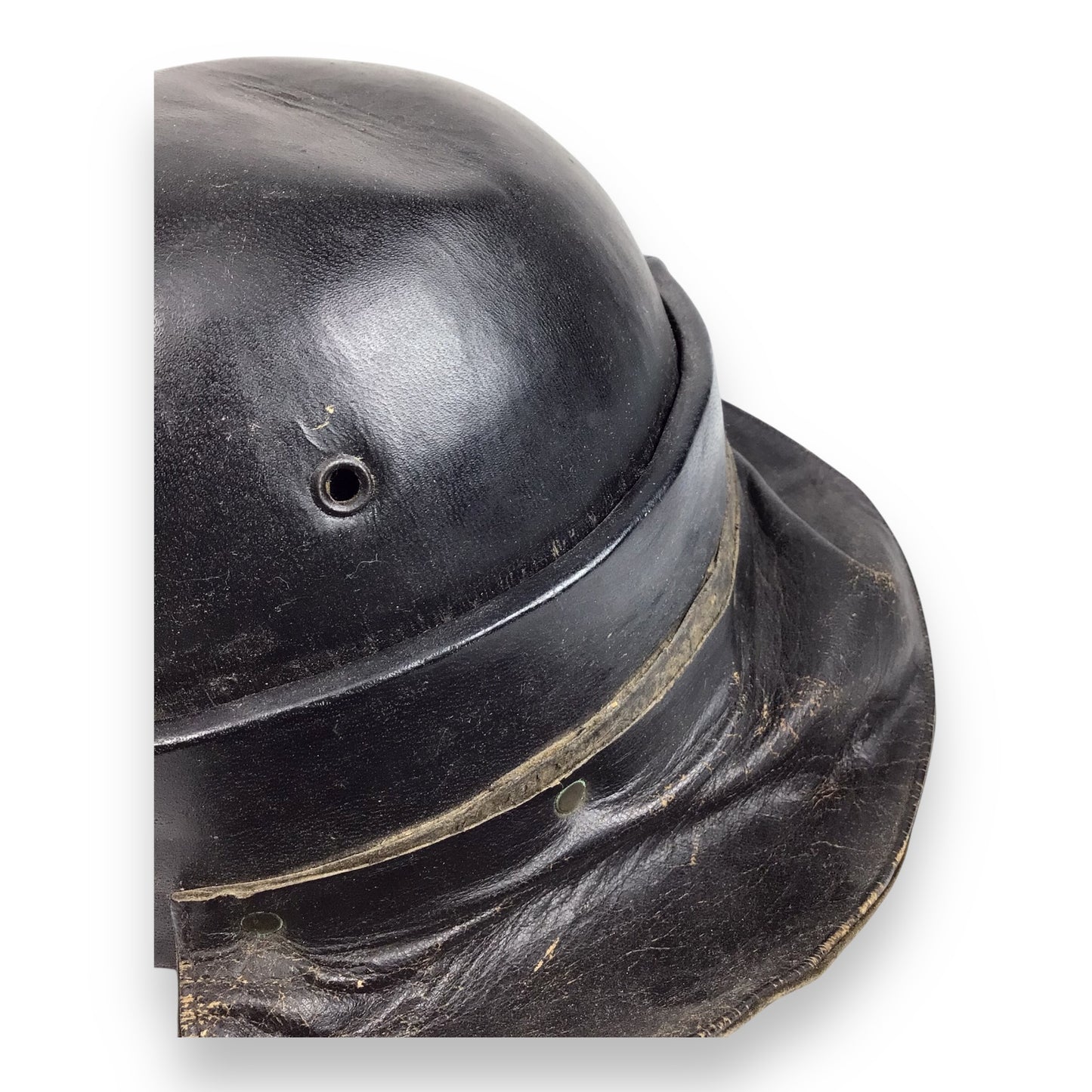 German WW2 NSKK German Motorcycle Crash Helmet w/ Eagle Insignia