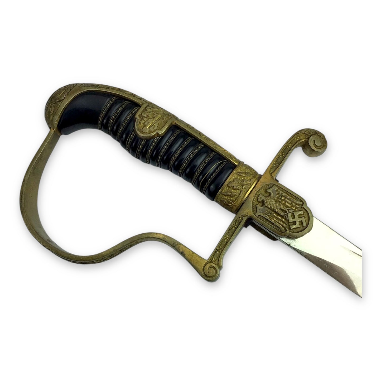 German WW2 Nazi Officer Dress Sword by Emil Voos, Solingen - 40"