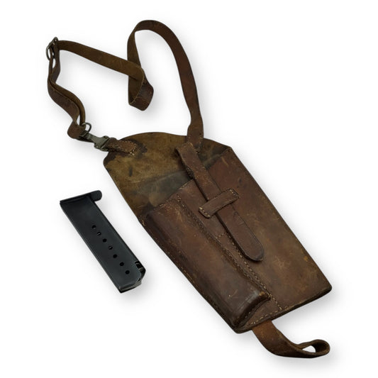 German WW2 Paratrooper Shoulder Holster for P.38 w/ Magazine