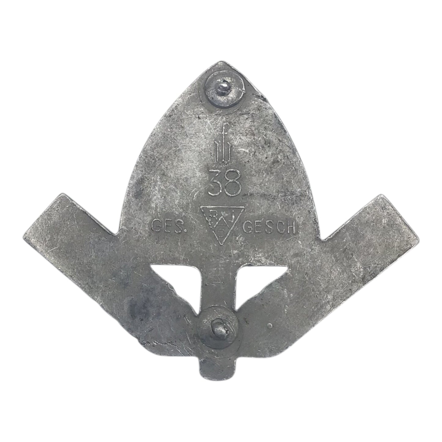 German WW2 RAD Cap Insignia