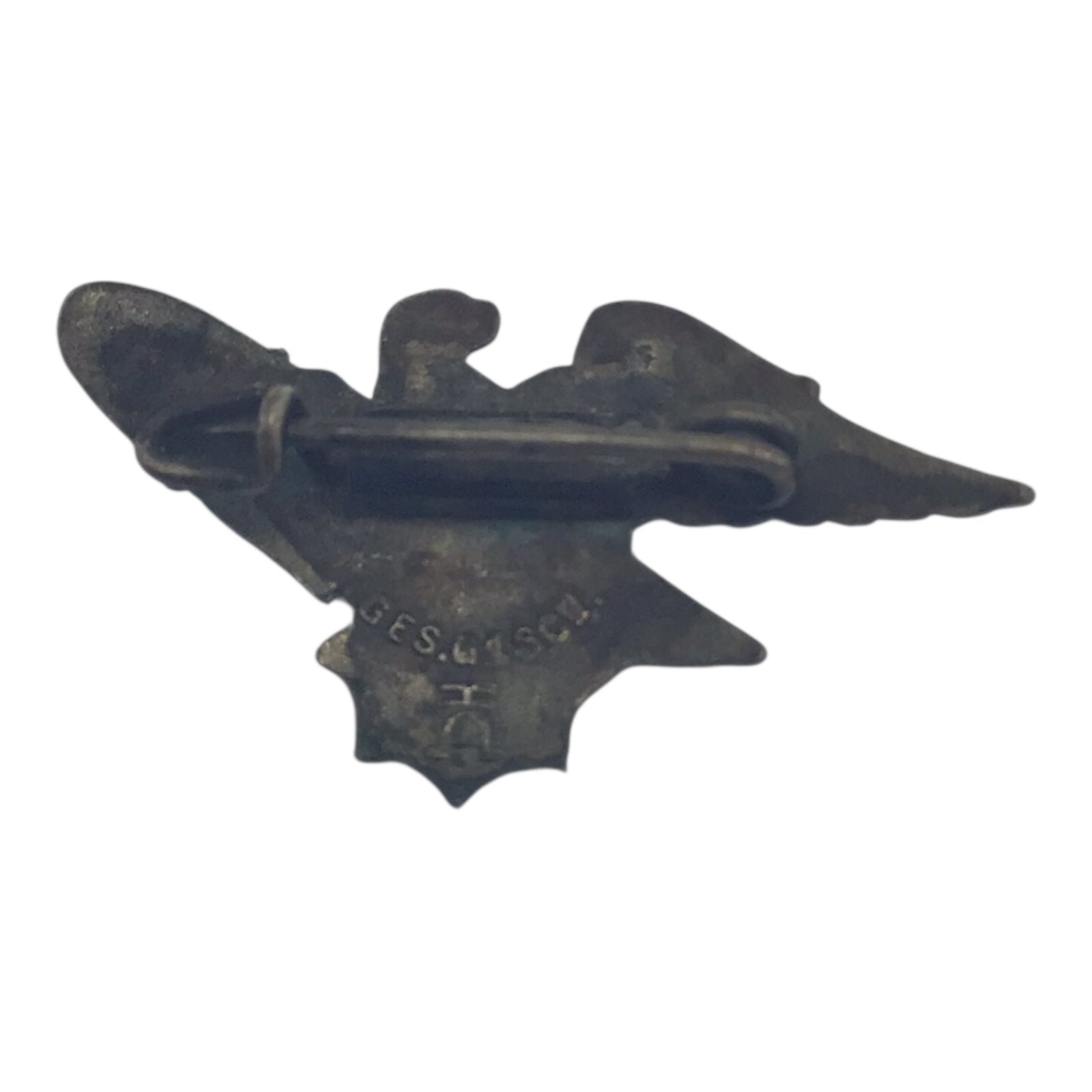 German WW2 RLB (Reichsluftschutzbund) Membership Eagle Pin 2nd Pattern