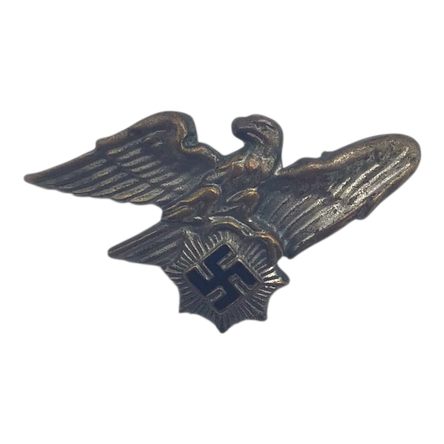 German WW2 RLB (Reichsluftschutzbund) Membership Eagle Pin 2nd Pattern