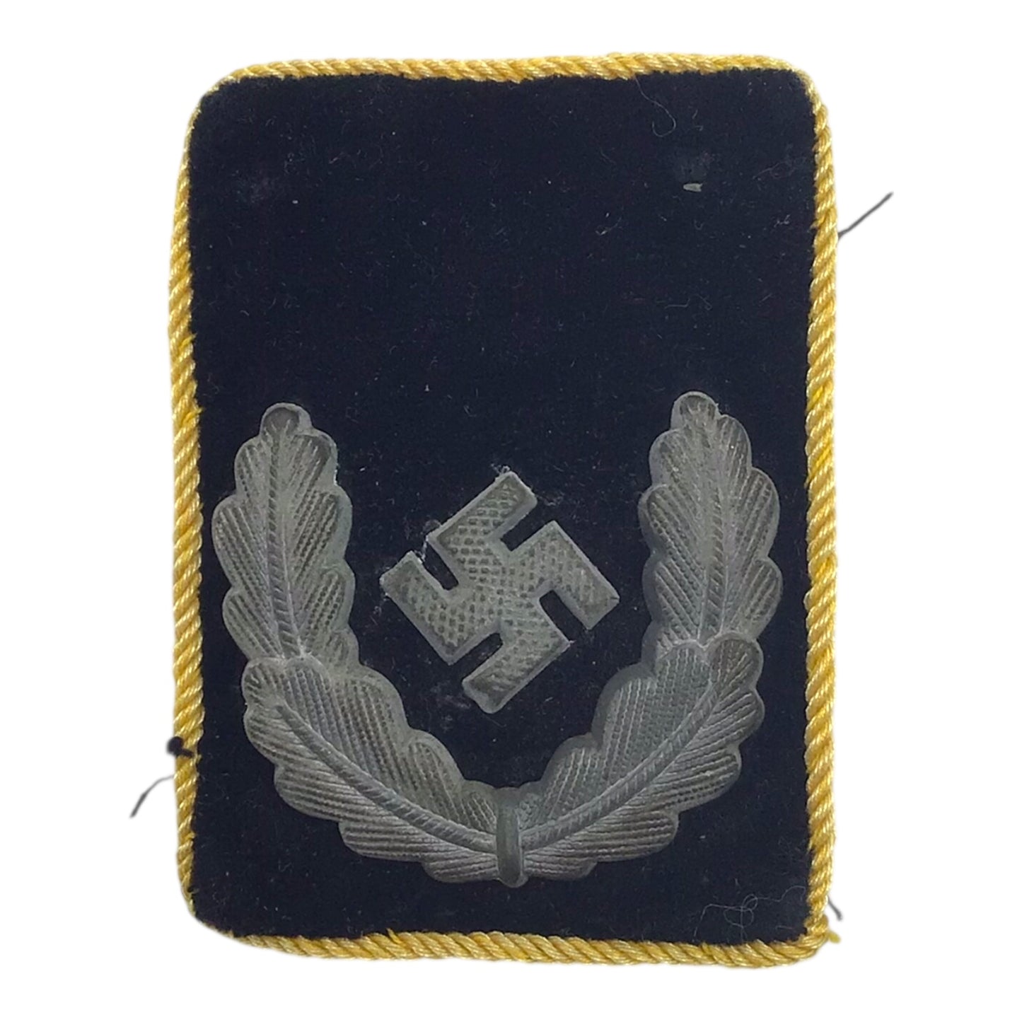 German WW2 Reichsbahn NCO's Collar Tab (Missing Motor Insignia)