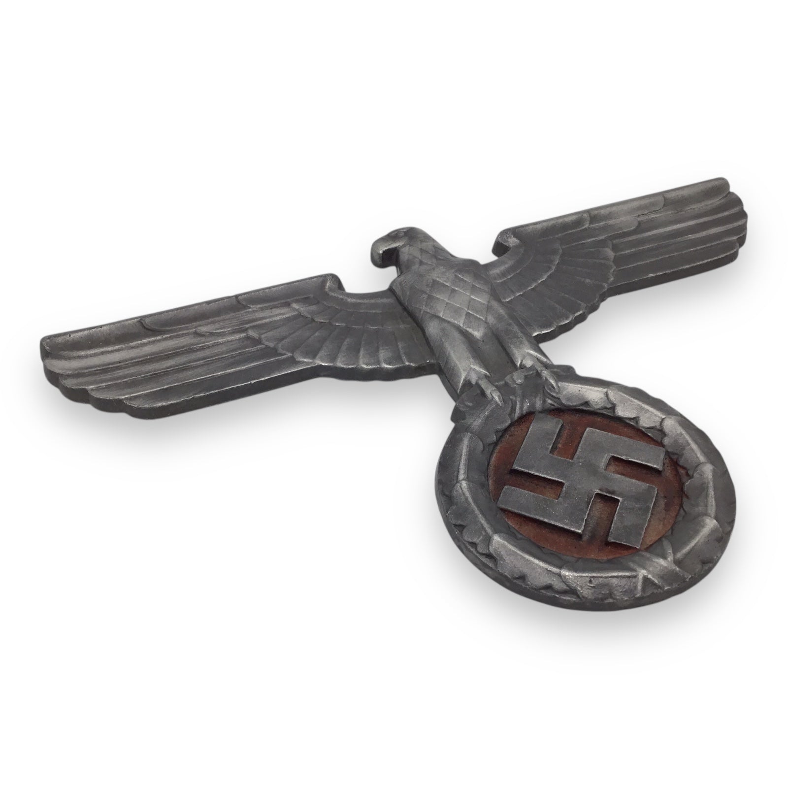 German WW2 Reichspost Vehicle Trolley Eagle (DRP) - Marked “V” - Super RARE!