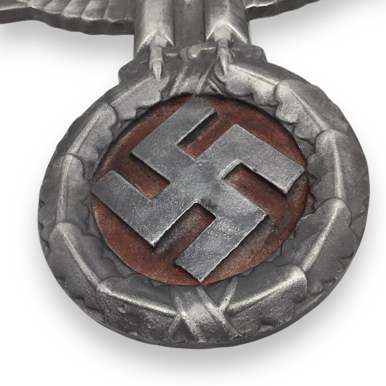 German WW2 Reichspost Vehicle Trolley Eagle (DRP) - Marked “V” - Super RARE!