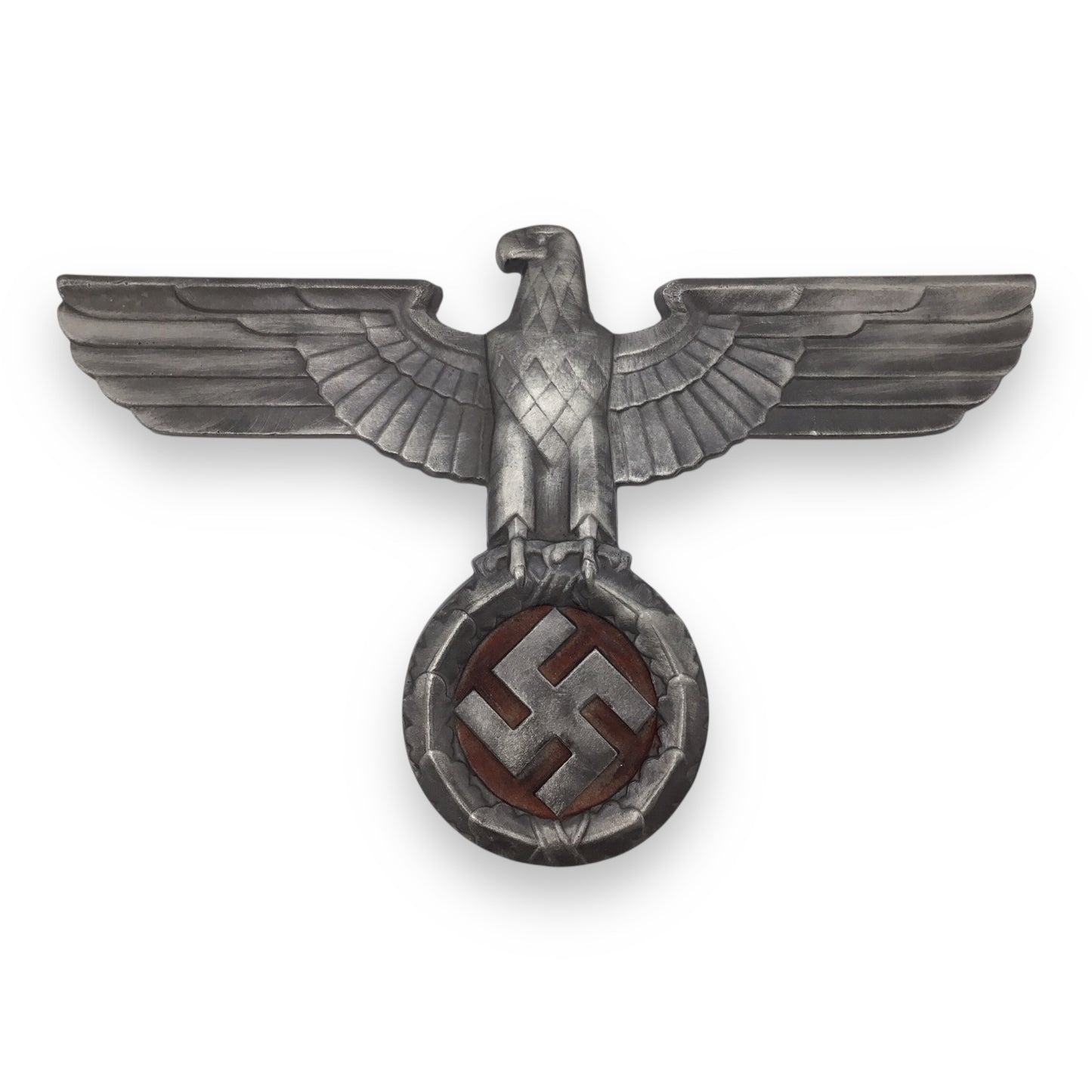 German WW2 Reichspost Vehicle Trolley Eagle (DRP) - Marked “V” - Super RARE!