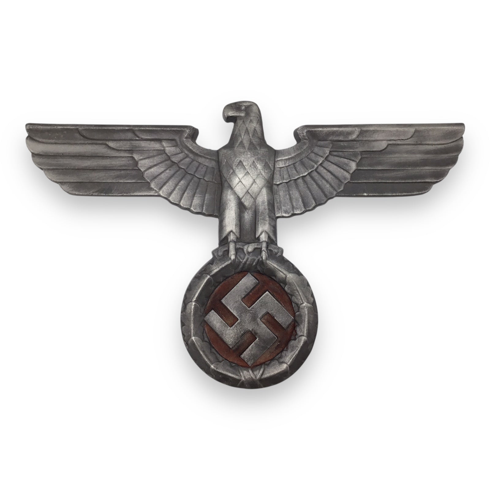 German WW2 Reichspost Vehicle Trolley Eagle (DRP) - Marked “V” - Super RARE!