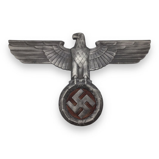 German WW2 Reichspost Vehicle Trolley Eagle (DRP) - Marked “V” - Super RARE!