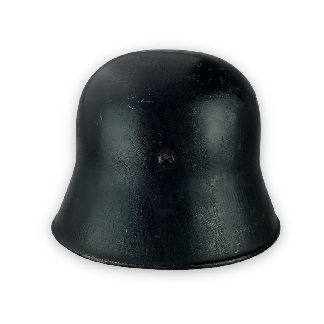 German WW2 SS Black M16 Transitional Helmet - Double Decal