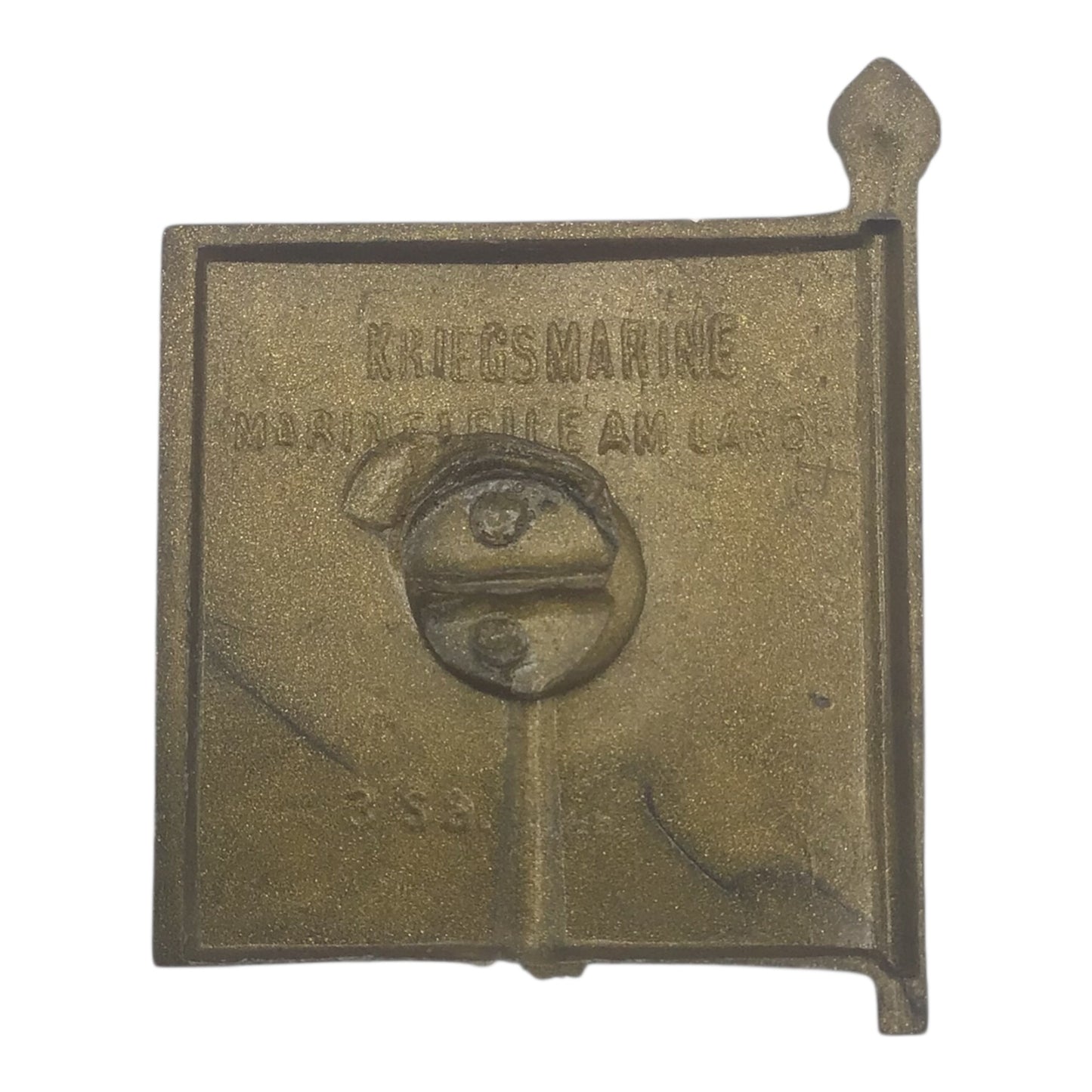 German WW2 WHW (Winterhilfswerk Des Deutschen Volkes) Donation Tinnie (Kriegsmarine Standard)