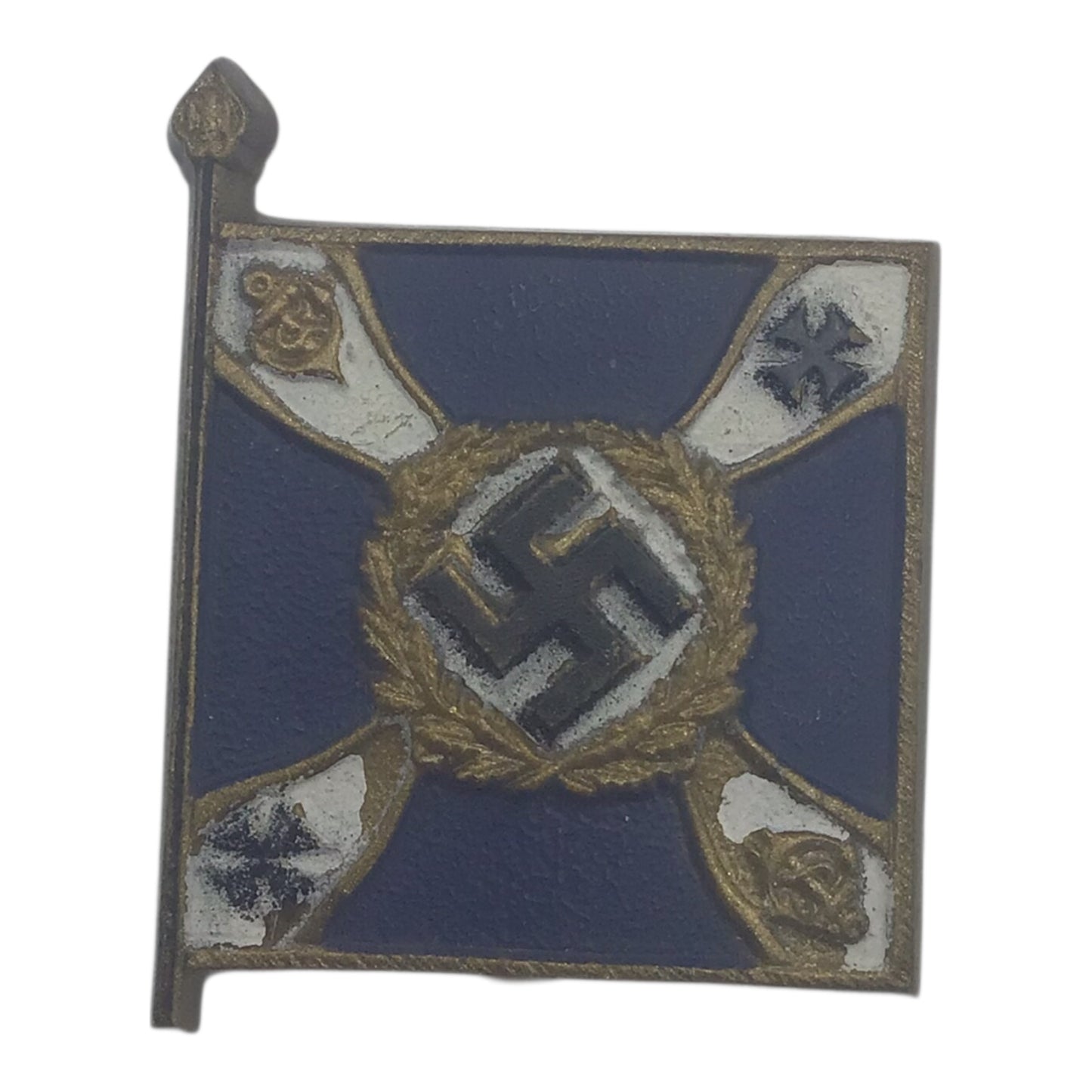 German WW2 WHW (Winterhilfswerk Des Deutschen Volkes) Donation Tinnie (Kriegsmarine Standard)