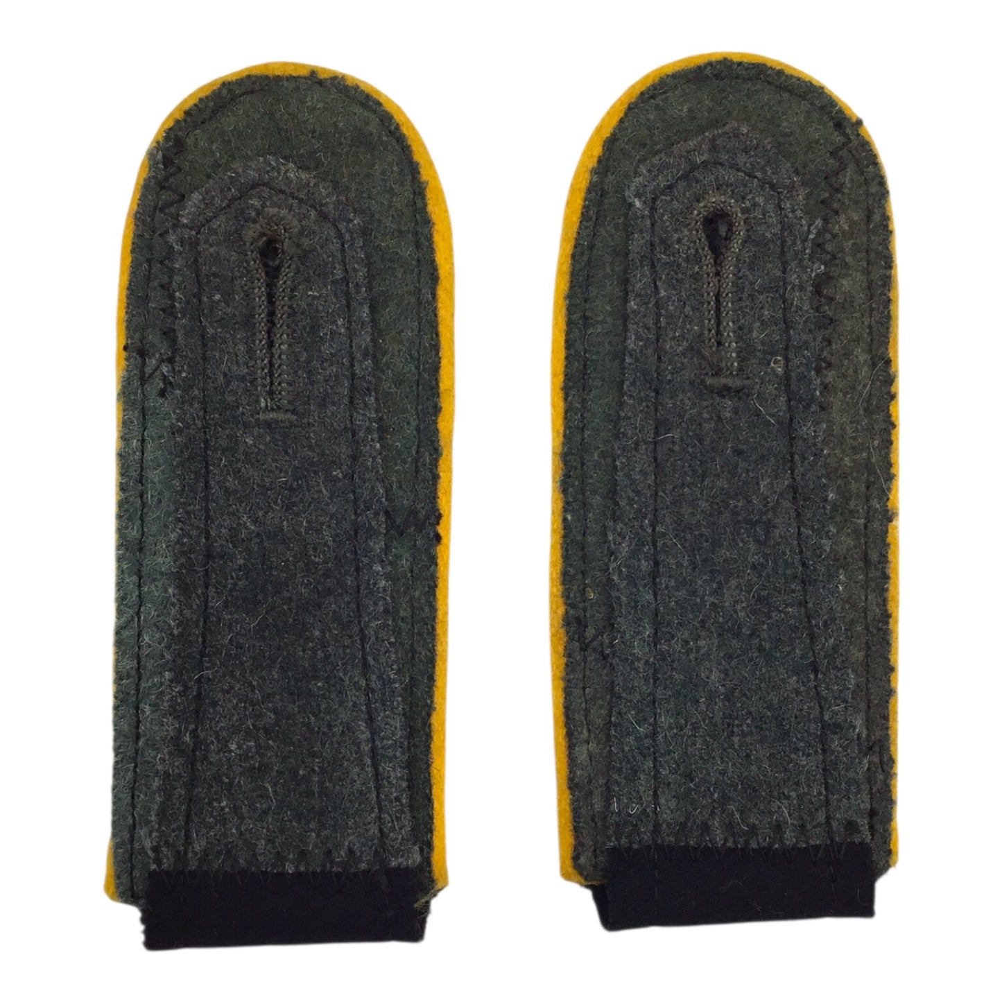 German WW2 Waffen-SS Panzer Aufklärungs Shoulder Boards - Armored Reconnaissance (Pair)