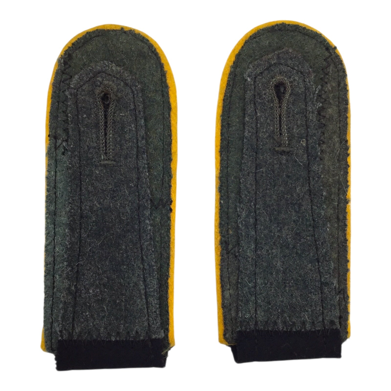 German WW2 Waffen-SS Panzer Aufklärungs Shoulder Boards - Armored Reconnaissance (Pair)