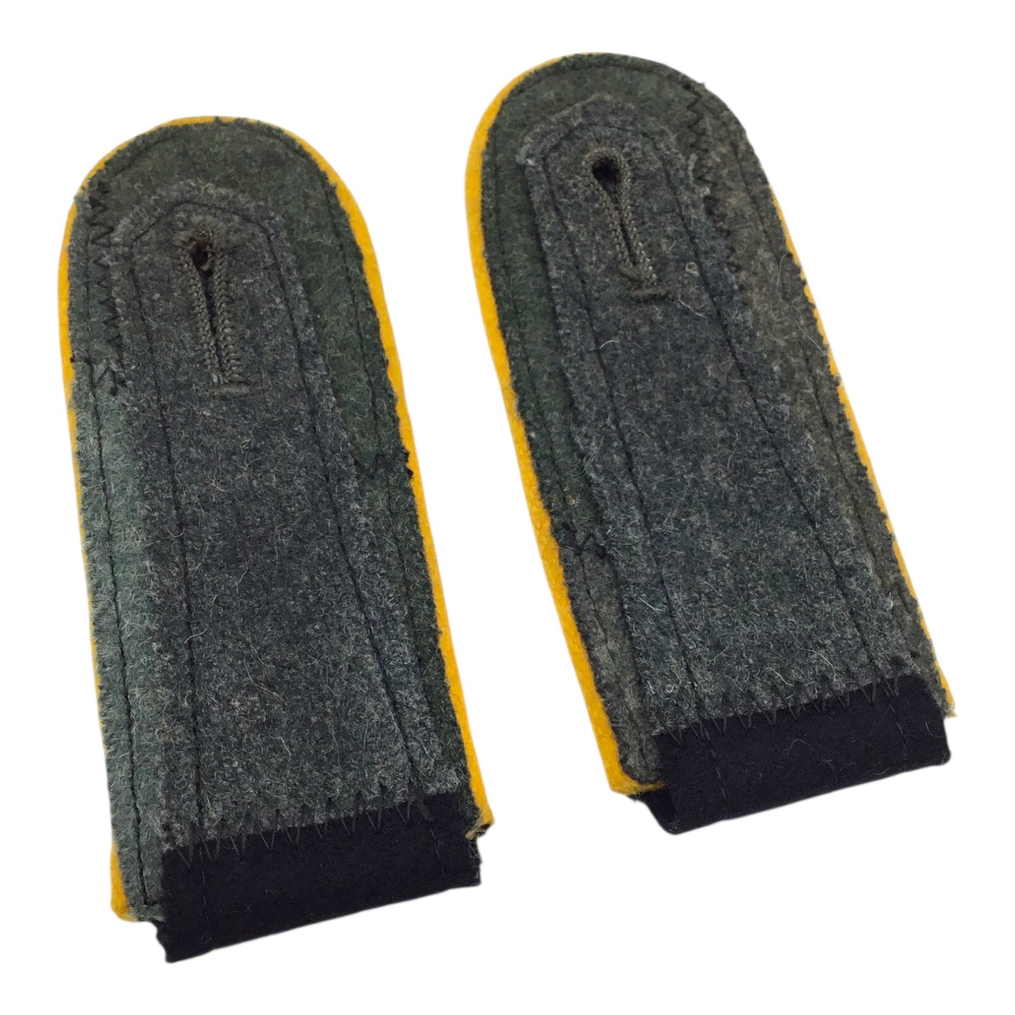 German WW2 Waffen-SS Panzer Aufklärungs Shoulder Boards - Armored Reconnaissance (Pair)