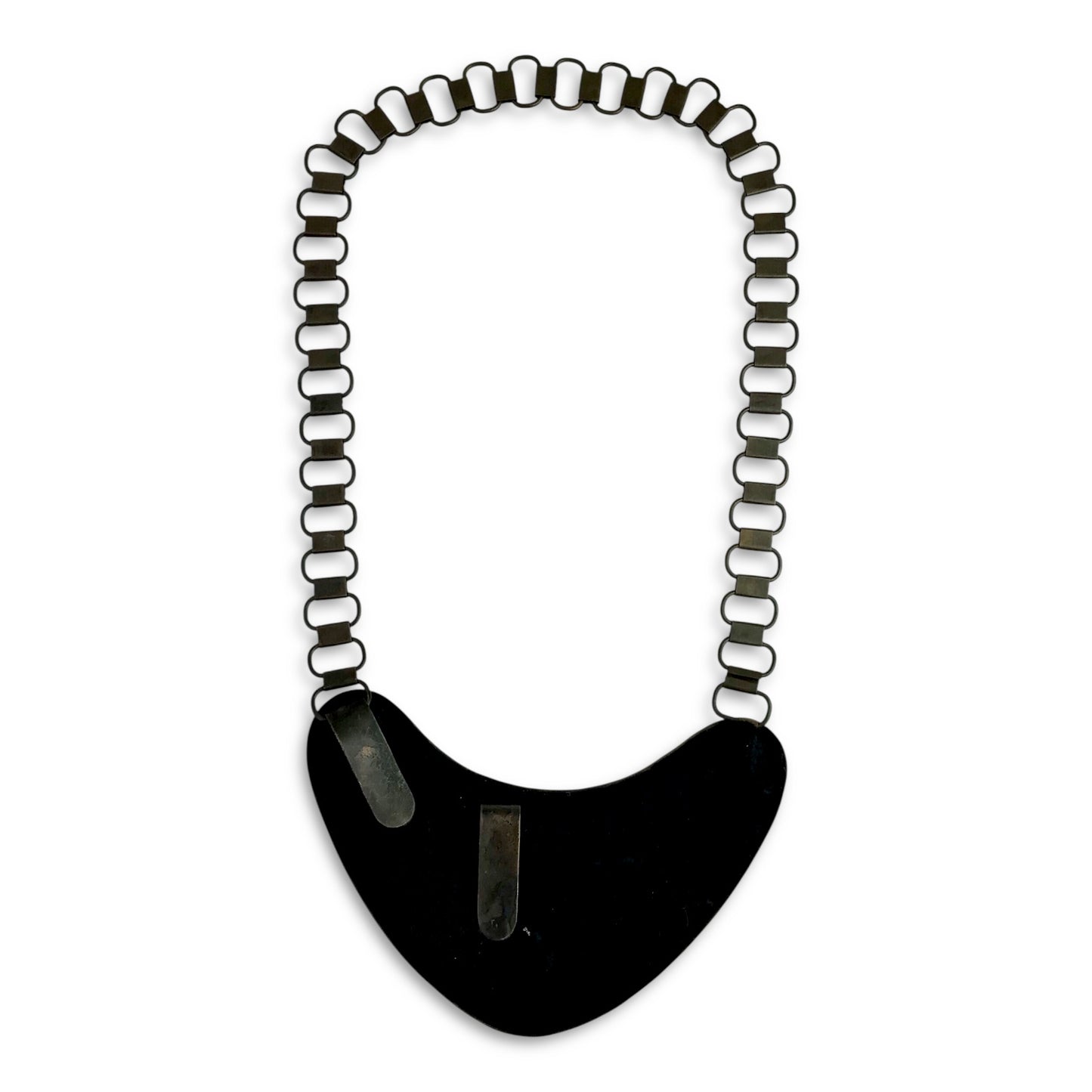 German WW2 Wehrmacht Police Gorget with Chain - Marked "L"