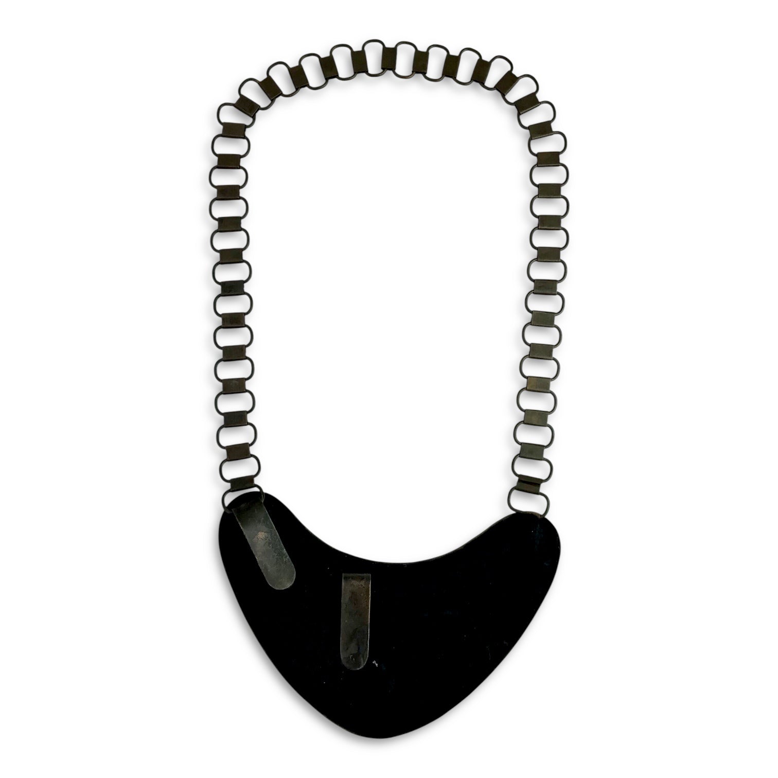 German WW2 Wehrmacht Police Gorget with Chain - Marked "L"