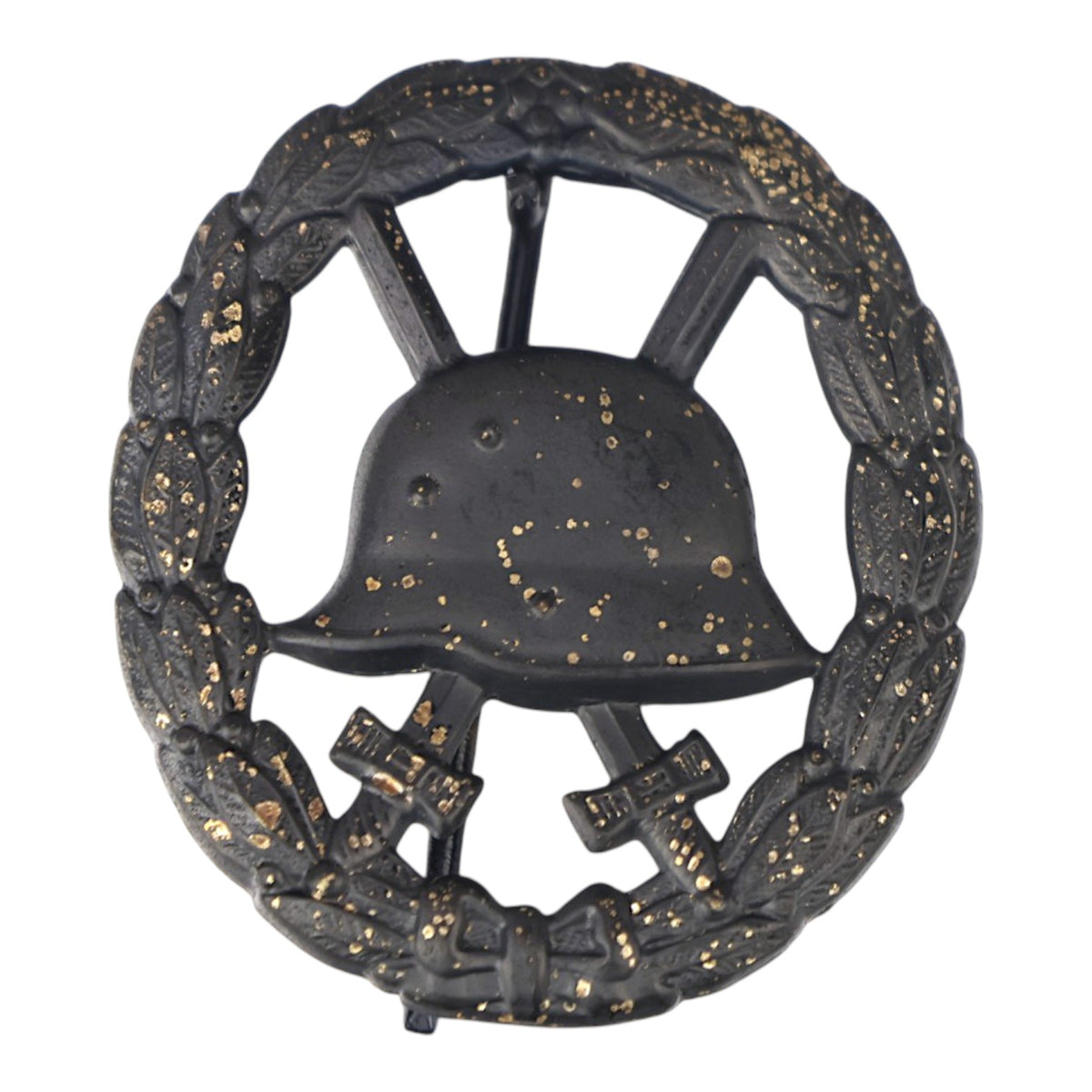 German WWI Black Wound Badge Grouping with Original Award Document | Gefreiter Franz Olvand