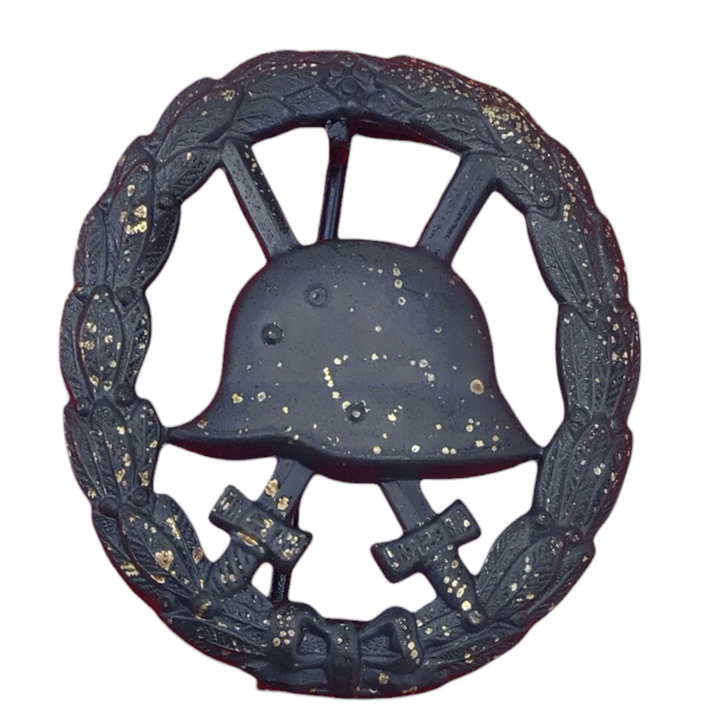 German WWI Black Wound Badge Grouping with Original Award Document | Gefreiter Franz Olvand