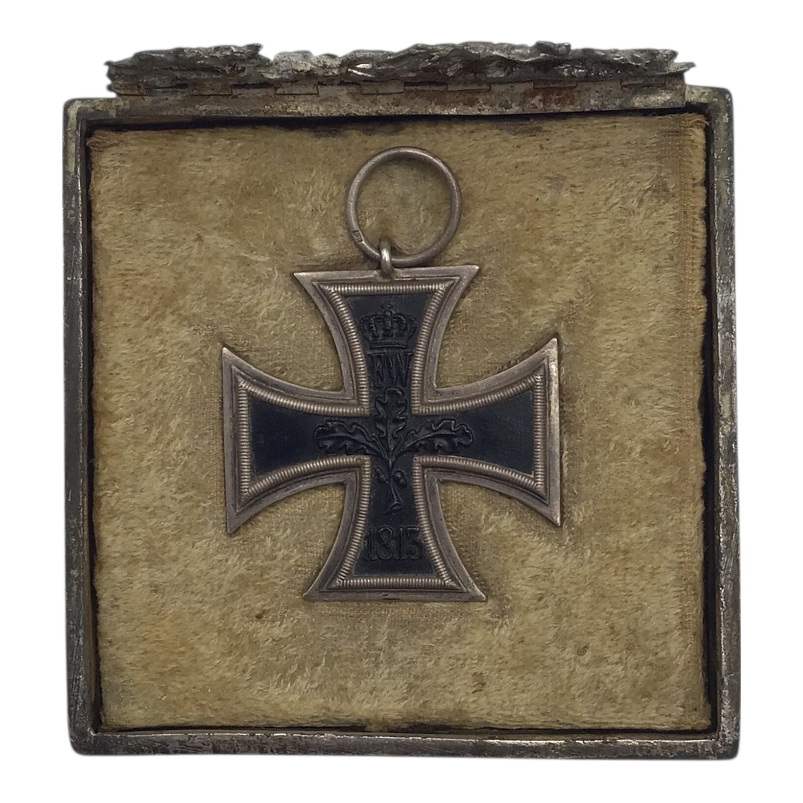 German WWI Iron Cross 2nd Class with Silver Hindenburg Presentation Box