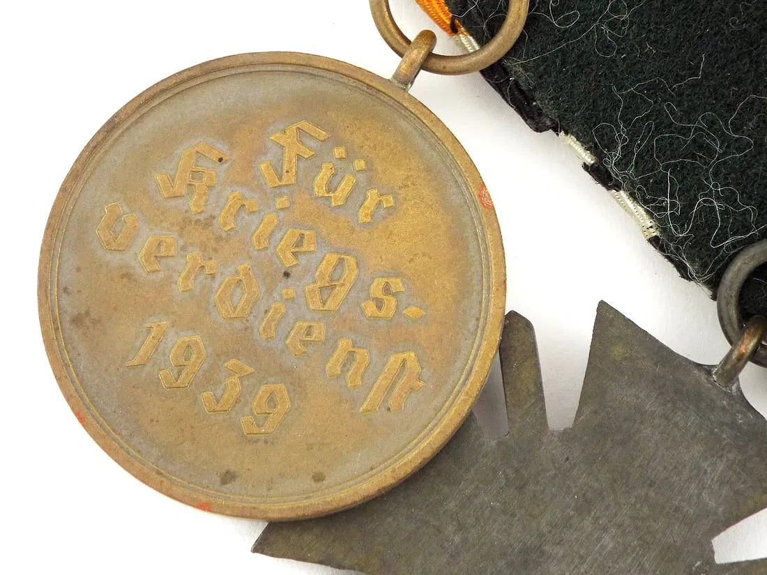 German WWI & WWII Medal Bar For Parade & Full Uniform Dress Occasions