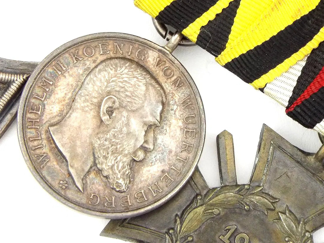 German WWI & WWII Medal Bar For Parade & Full Uniform Dress Occasions