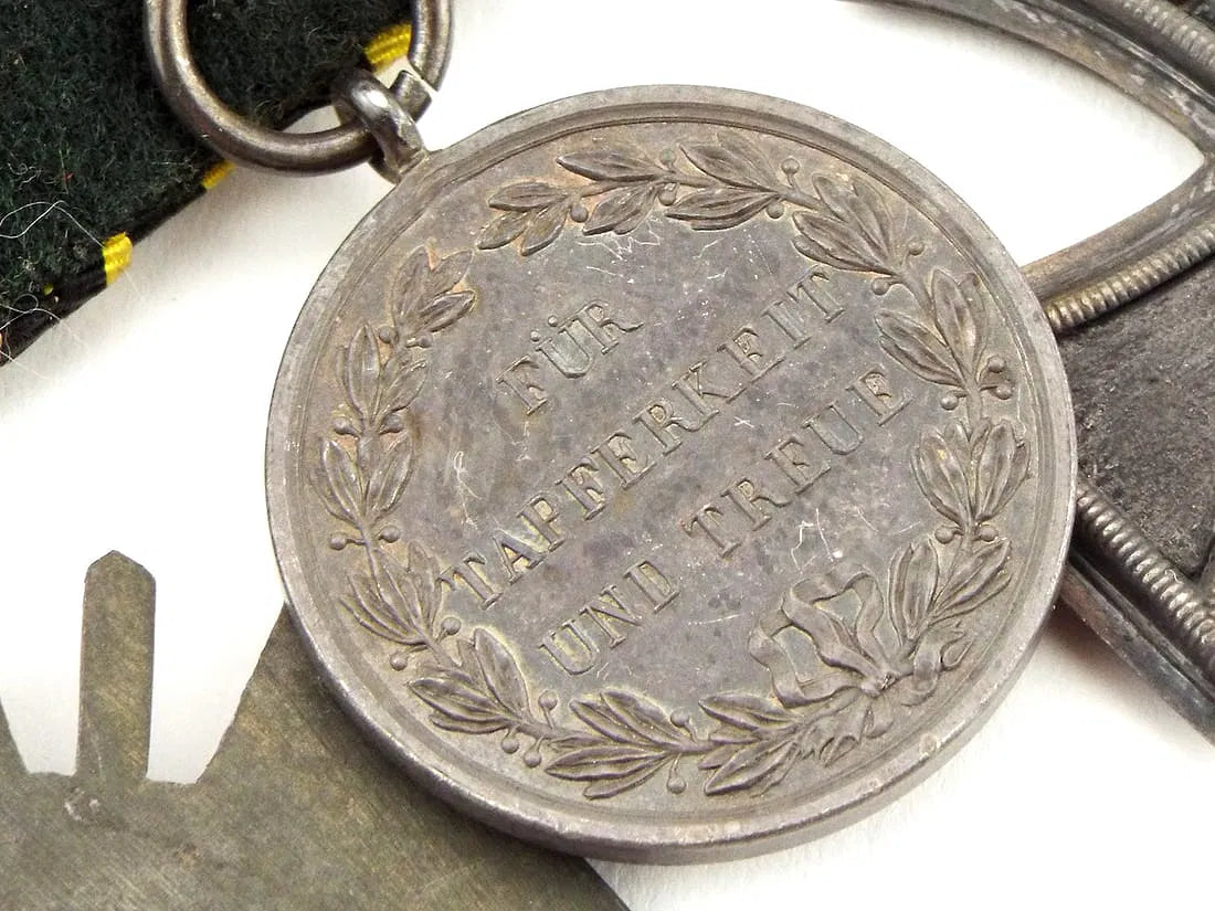 German WWI & WWII Medal Bar For Parade & Full Uniform Dress Occasions