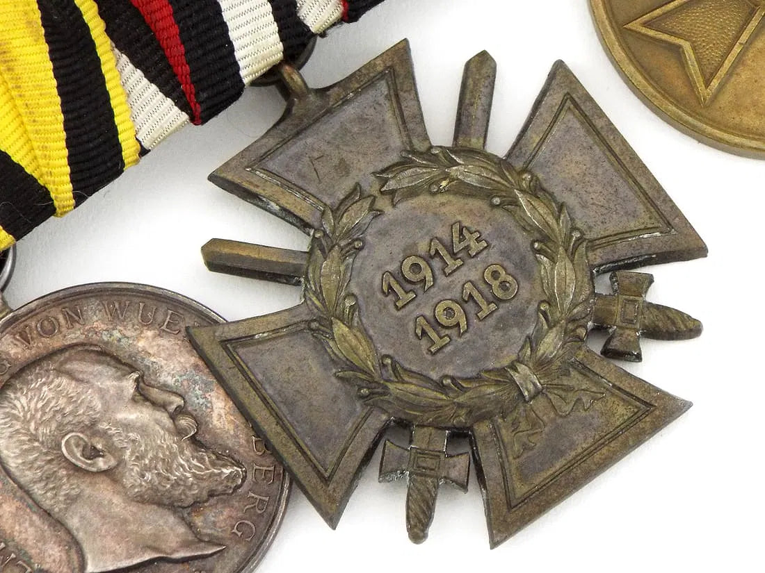 German WWI & WWII Medal Bar For Parade & Full Uniform Dress Occasions
