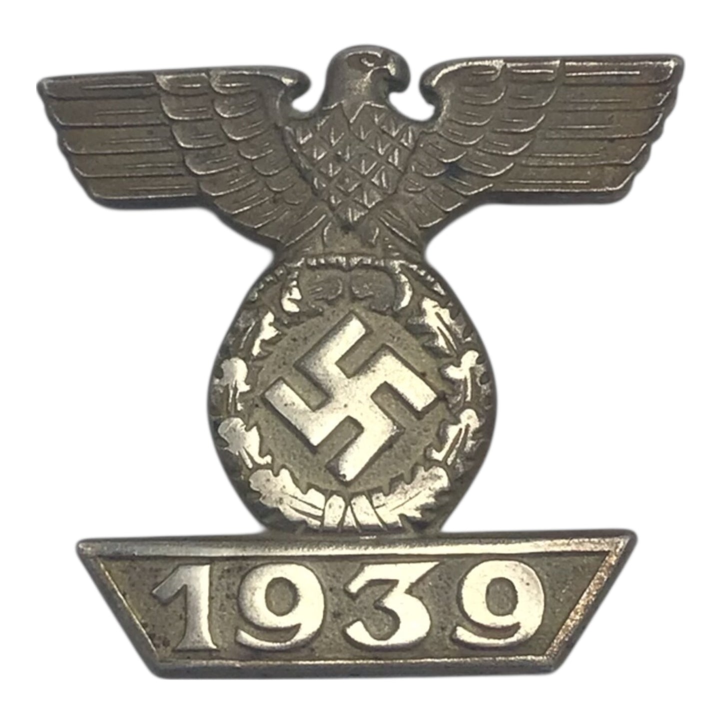German WWII 1939 Clasp to the Iron Cross 2nd Class - L/4 Steinhauer & Lück (Maker Marked)