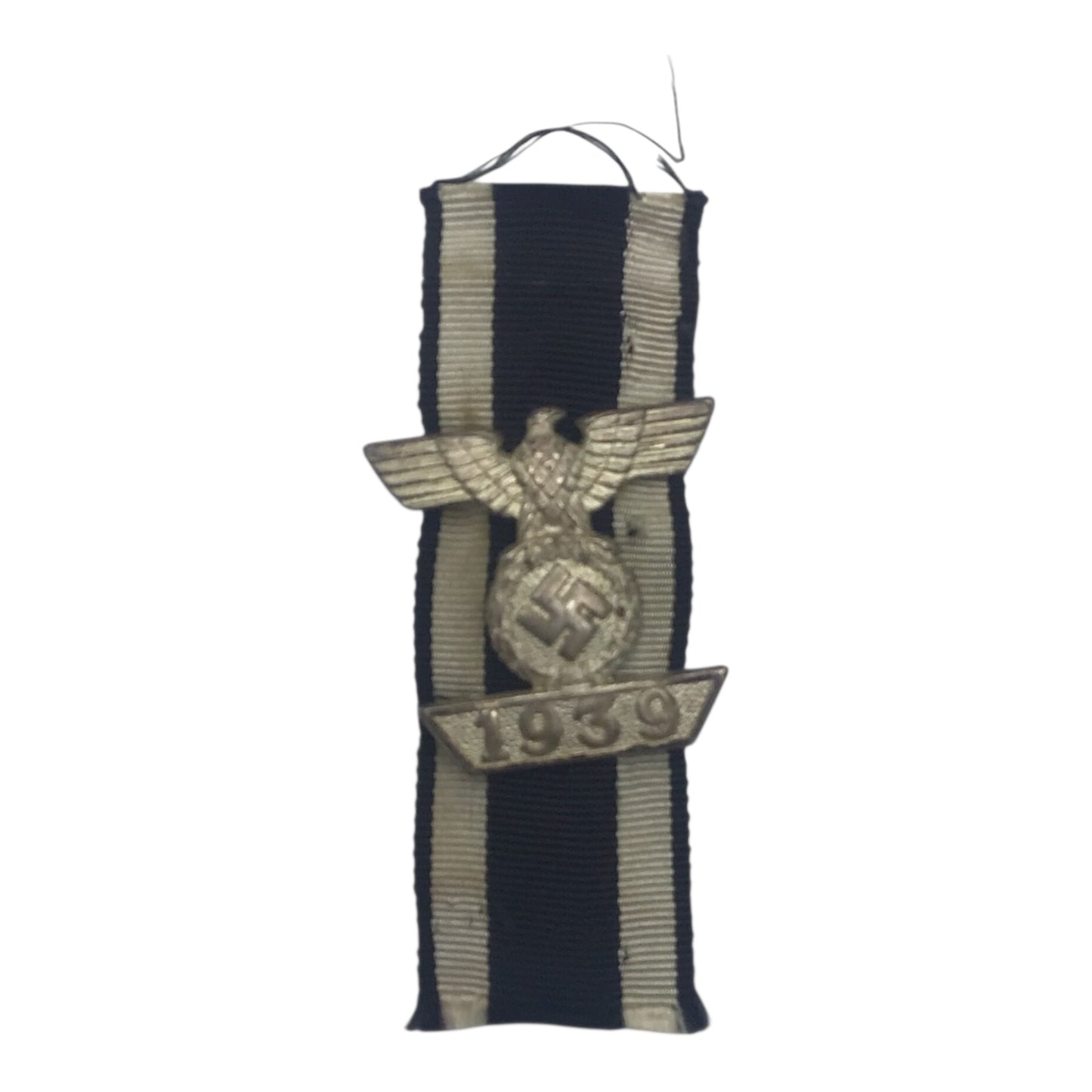 German WWII 1939 Clasp to the Iron Cross 2nd Class with Ribbon