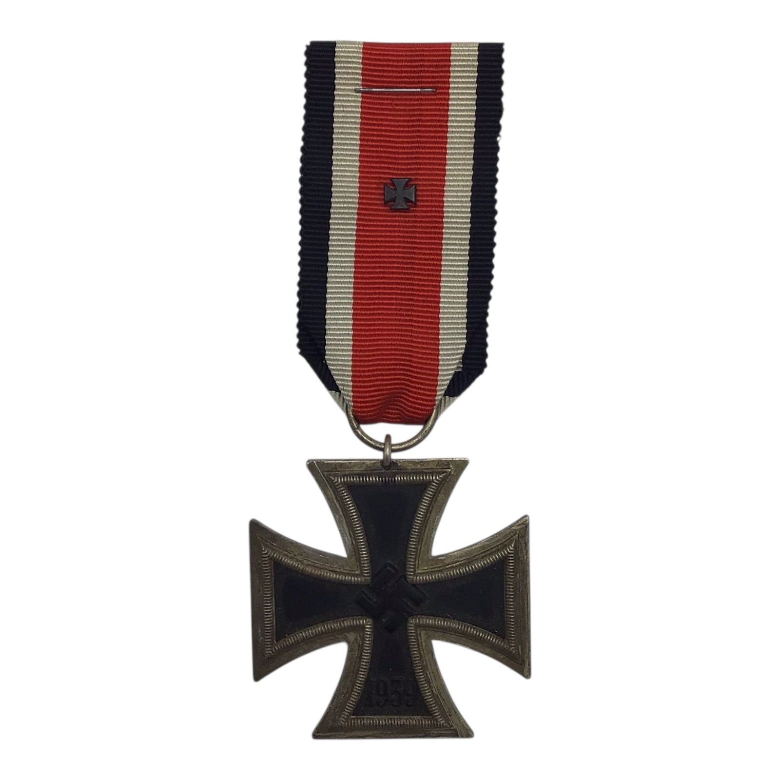German WWII 1939 Iron Cross 2nd Class with Ribbon