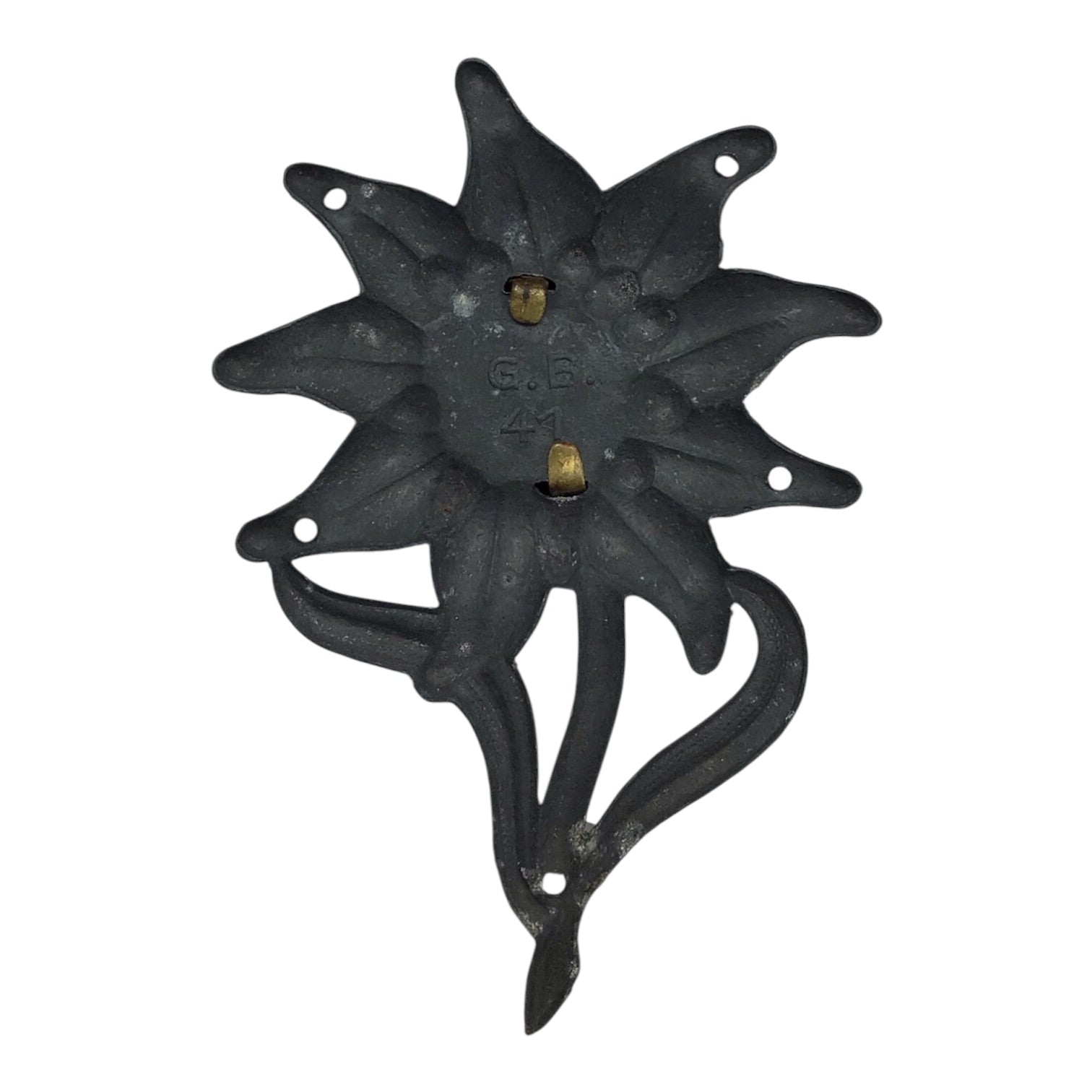 German WWII Allgemeine-SS M43 Field Cap with Edelweiss, Nesmith Museum Provenance