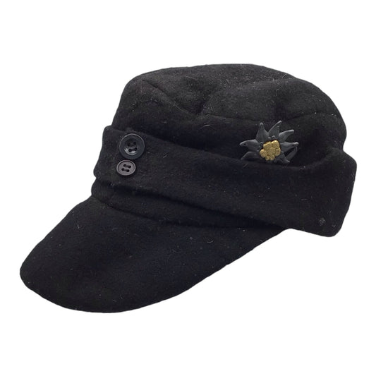 German WWII Allgemeine-SS M43 Field Cap with Edelweiss, Nesmith Museum Provenance