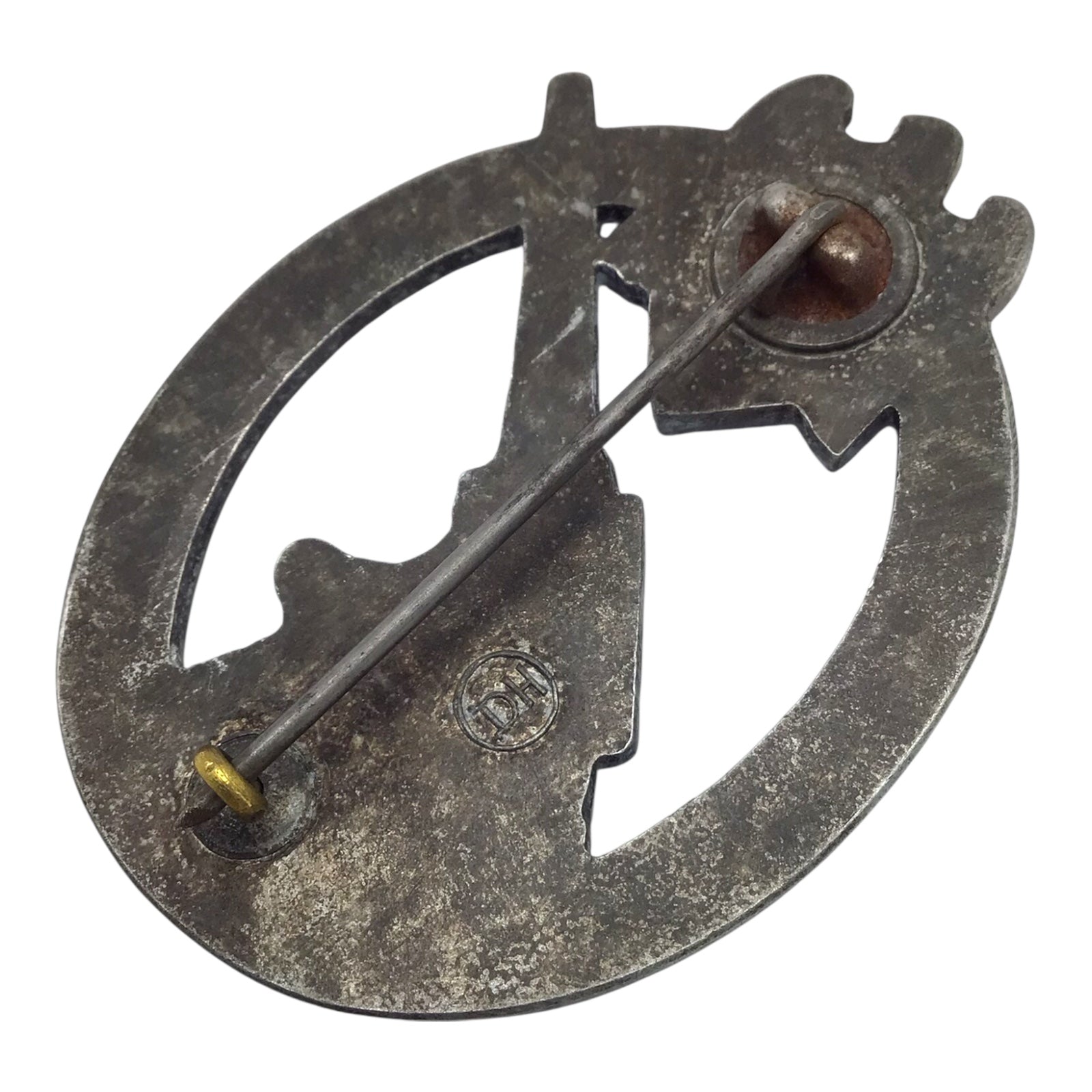 German WWII Army Heer Anti-Aircraft Flak Badge Aurich