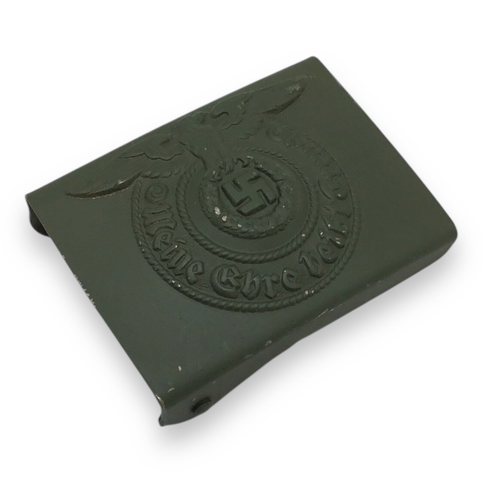 German WWII Early SS EM/NCO Belt Buckle – RODO Maker Mark