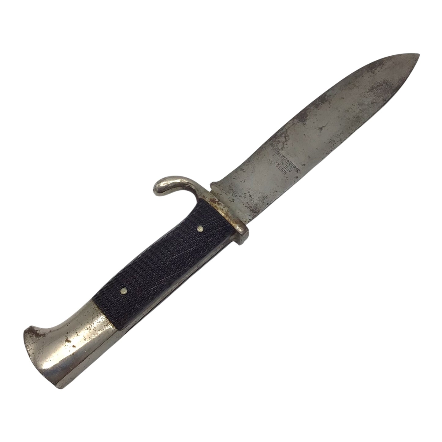 German WWII Hitler Youth Knife Early 1933–1936 Solingen – Personalized HJ Dagger