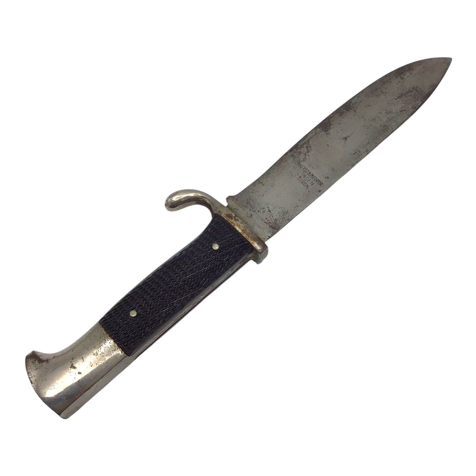 German WWII Hitler Youth Knife Early 1933–1936 Solingen – Personalized HJ Dagger