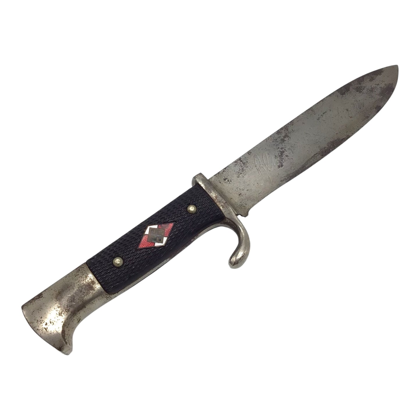 German WWII Hitler Youth Knife Early 1933–1936 Solingen – Personalized HJ Dagger