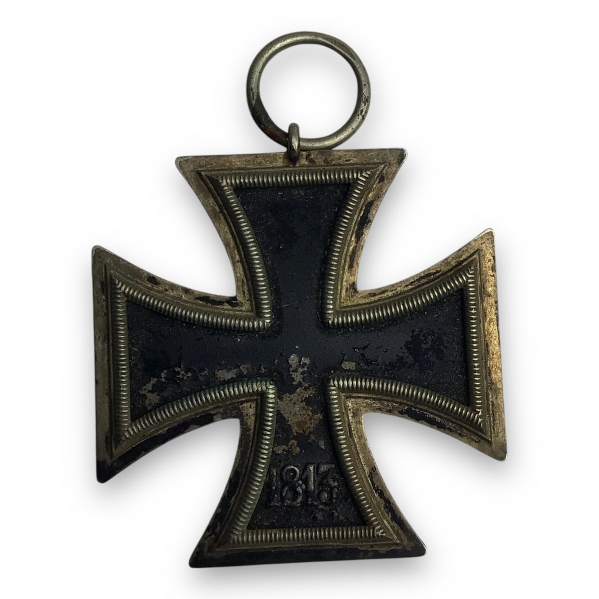 German WWII Iron Cross 1st Class 1939 | Maker Marked "128" S. Jablonski GmbH