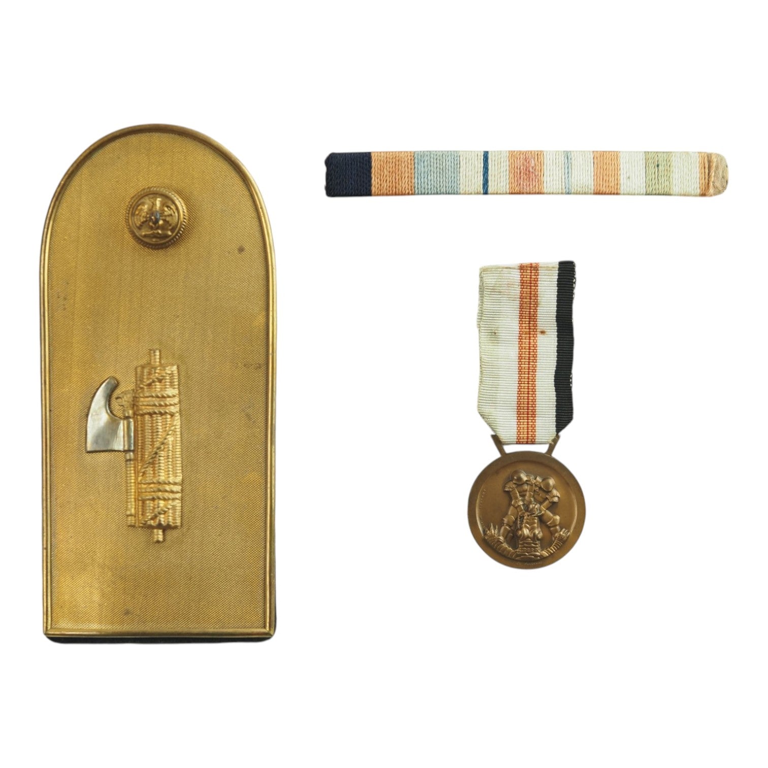 German WWII Italian Fascist North Africa Grouping | Blackshirt Officer, Afrika Korps Medal & Provenance