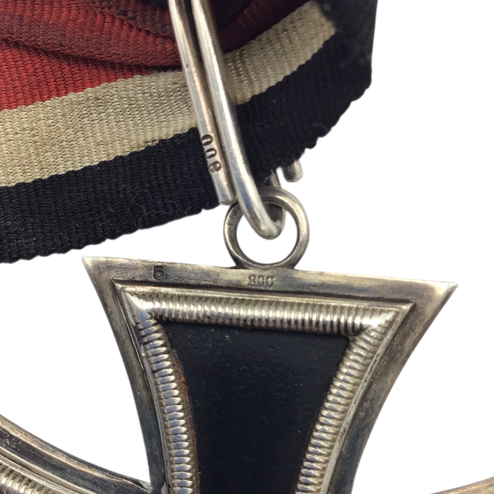German WWII Knight's Cross of the Iron Cross Marked 800 & "5" for Hermann Aurich