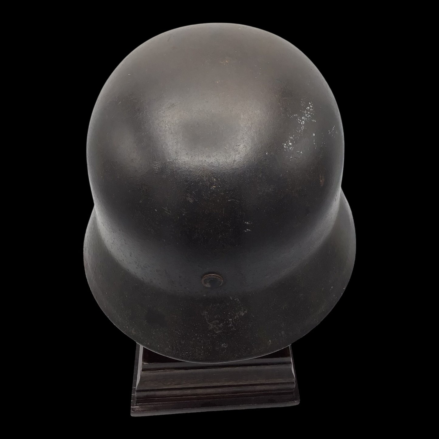 German WWII M40 Single Decal Waffen-SS Combat Helmet