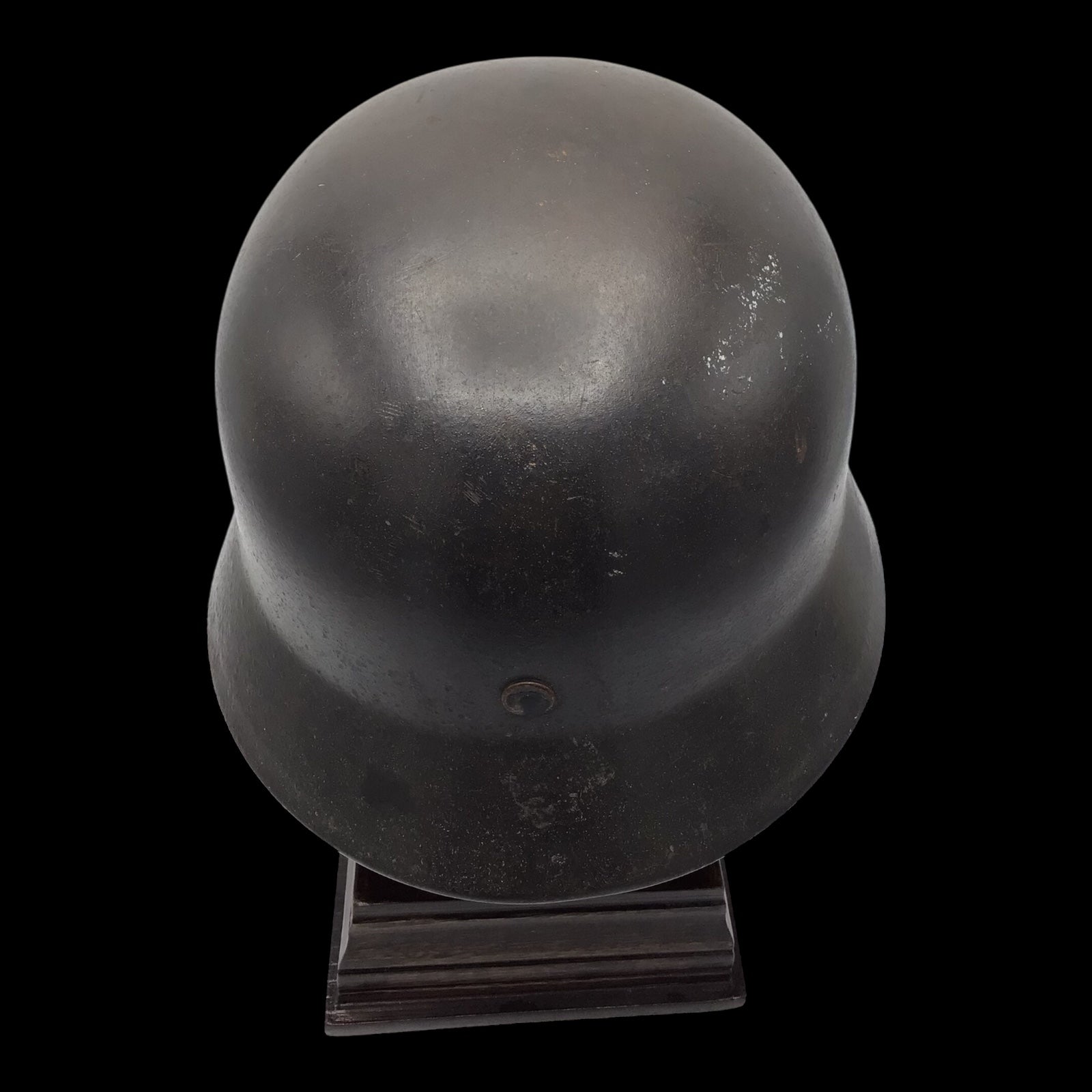 German WWII M40 Single Decal Waffen-SS Combat Helmet