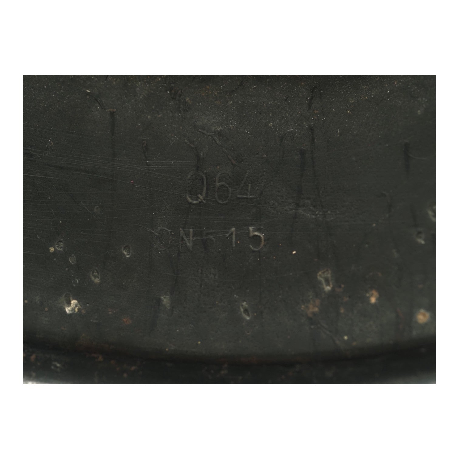 German WWII M40 Single Decal Waffen-SS Combat Helmet